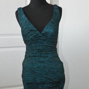 Xscape by Joanna Chen Sleeveless Cocktail Dress size 4 Blue US Made